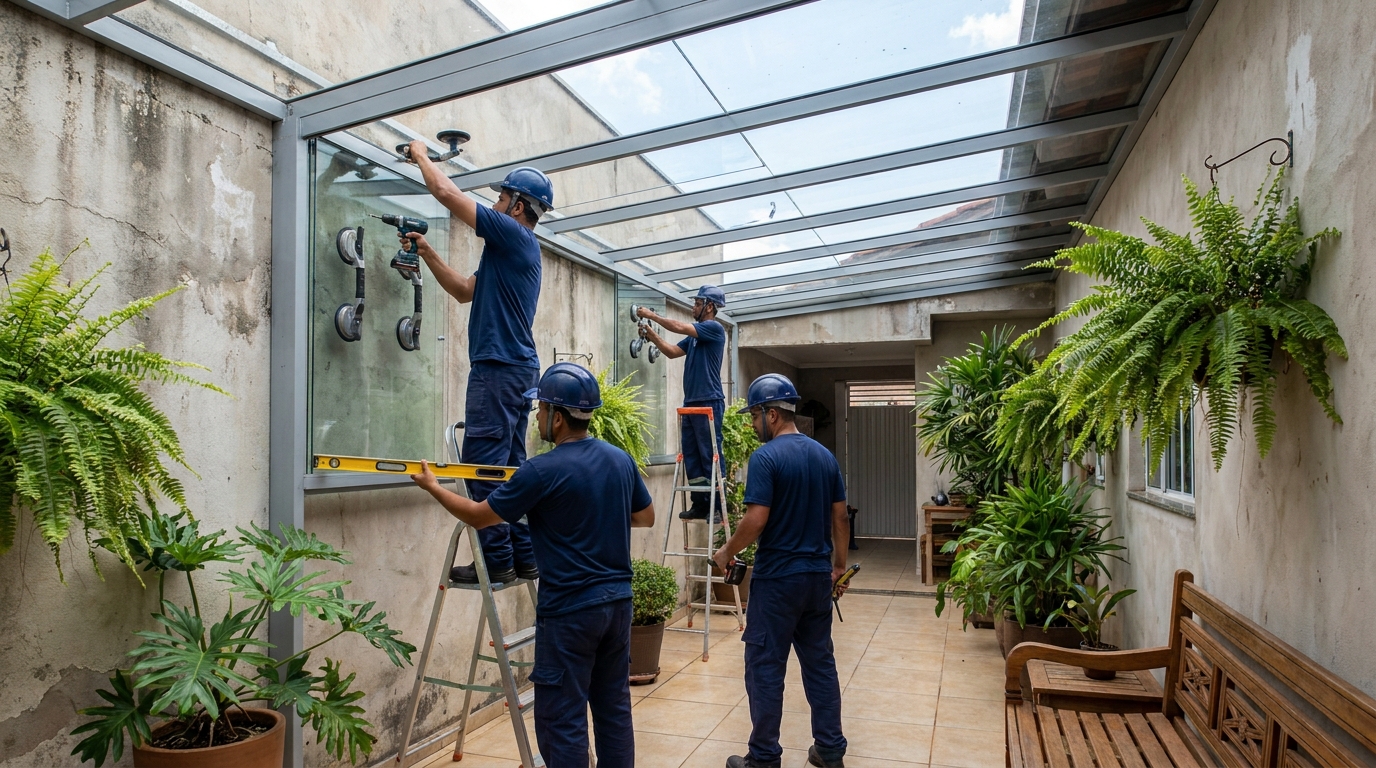 Coberturas para áreas externas em Belém‑PA