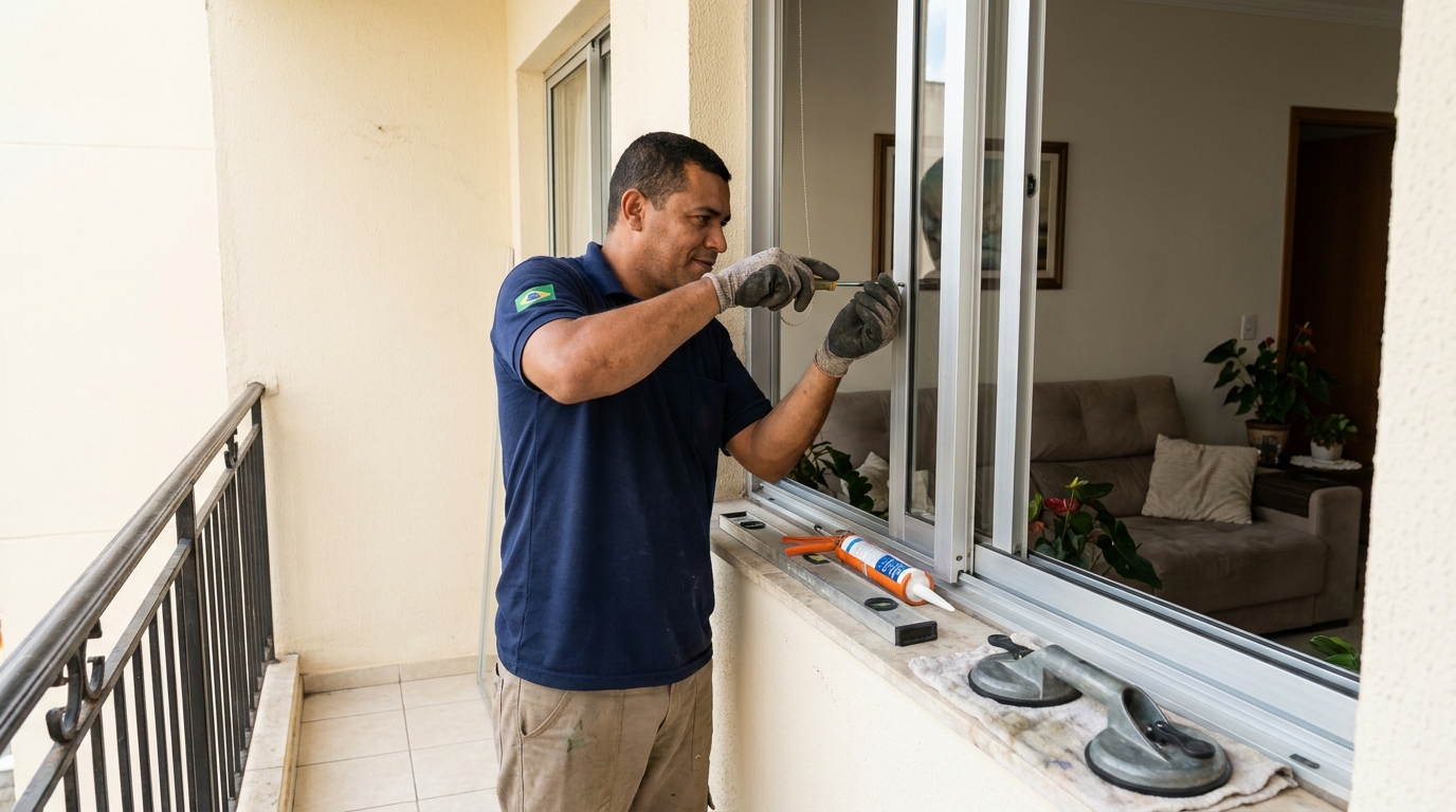 Janelas com ventilação em Ipatinga‑MG